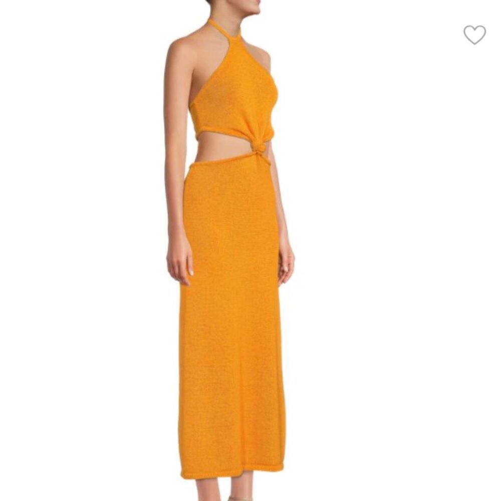 Cult Gaia Cameron Cut Out Knit Midi Dress - NWT